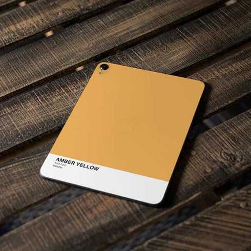 Amber Yellow Apple iPad Pro Skin