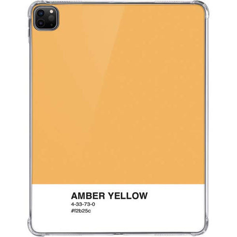 Amber Yellow iPad Pro 11in (2024) Clear Case