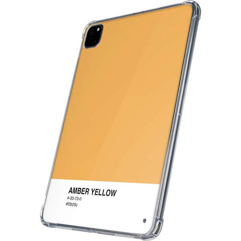 Amber Yellow iPad Pro 11in (2024) Clear Case