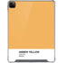 Amber Yellow iPad Cases