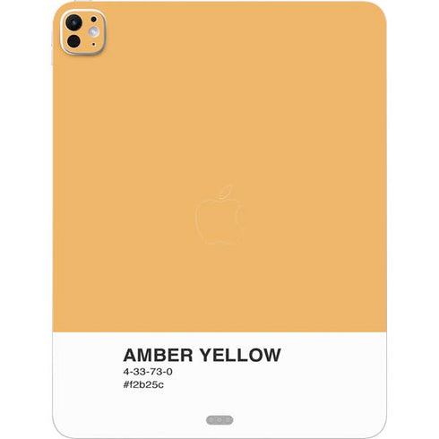 Amber Yellow iPad Pro 13in M4 (2024) Skin