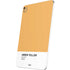 Amber Yellow iPad Pro 13in M4 (2024) Skin