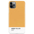 Amber Yellow iPhone Cases