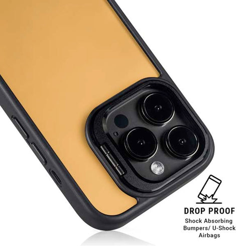 Amber Yellow iPhone 16 Pro Kickstand Case
