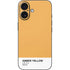 Amber Yellow iPhone 16 Skin