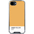 Amber Yellow iPhone 16e Clear Case