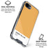 Amber Yellow iPhone 16e Clear Case