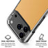 Amber Yellow iPhone 18 Pro Clear Case