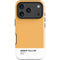 Amber Yellow iPhone 18 Pro Impact Case