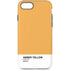 Amber Yellow iPhone Cases
