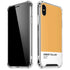 Amber Yellow iPhone X/XS Clear Case