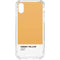 Amber Yellow iPhone XS Clear Case