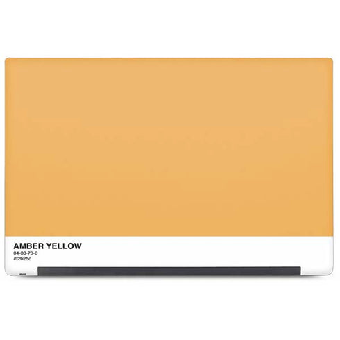 Amber Yellow Dell Latitude Skin