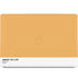 Amber Yellow MacBook Skins