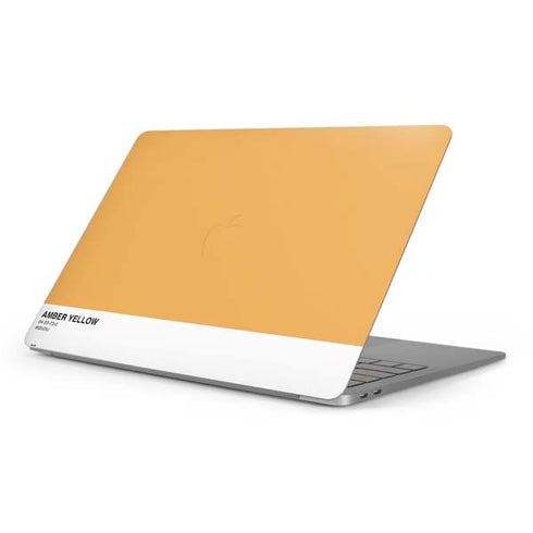 Amber Yellow Apple MacBook Pro 16-inch Skin