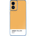 Amber Yellow Moto G Play 4G (2024) Skin