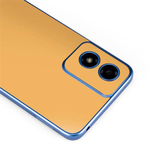Amber Yellow Moto G Play 4G (2024) Skin