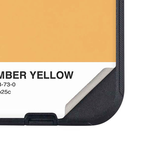 Amber Yellow Otterbox Defender iPhone Skin