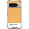 Amber Yellow Pixel 9/9 Pro Clear Case