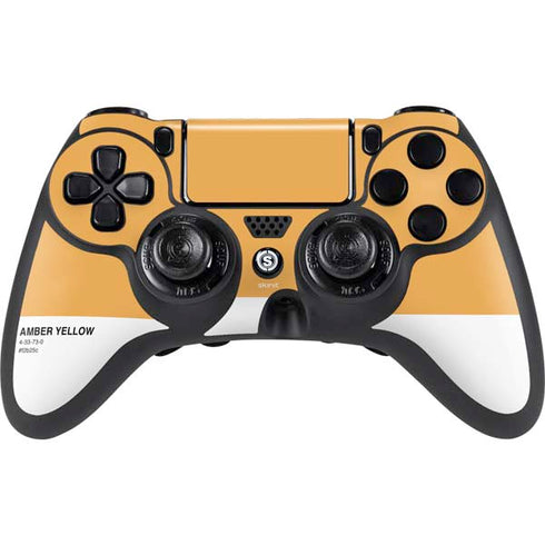 Amber Yellow PlayStation PS4 Skins