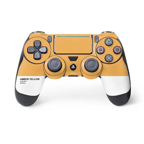 Amber Yellow PlayStation PS4 Skins