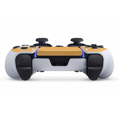 Amber Yellow PS5 DualSense Edge Pro Controller Skin