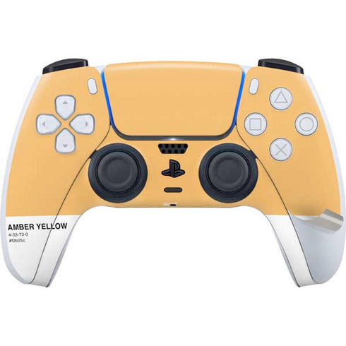 Amber Yellow PS5 Pro Bundle Skin