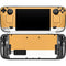 Amber Yellow Steam Deck Handheld Gaming Computer OLED Skin