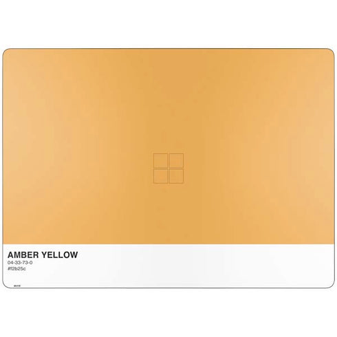 Amber Yellow Surface Laptop 7 13.8in Skin