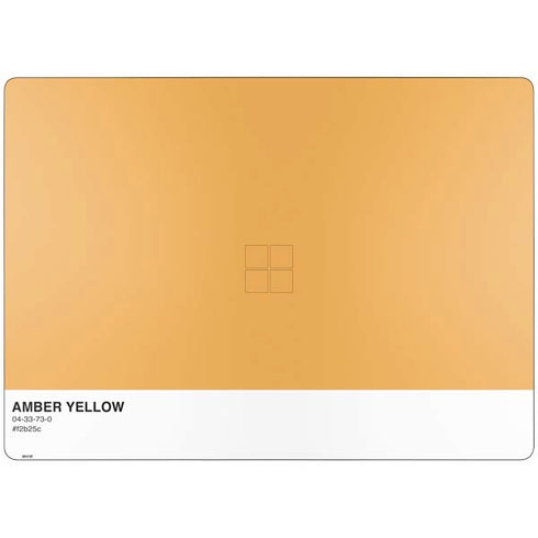Amber Yellow Surface Laptop 7 15in Skin