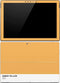 Amber Yellow Surface Pro (2017) Skin