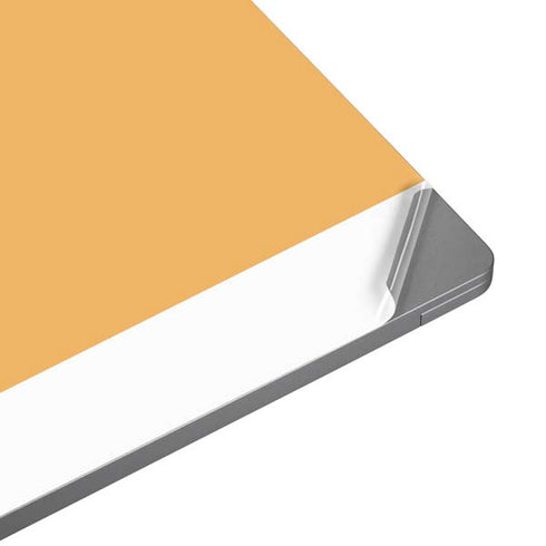 Amber Yellow Laptop Skins