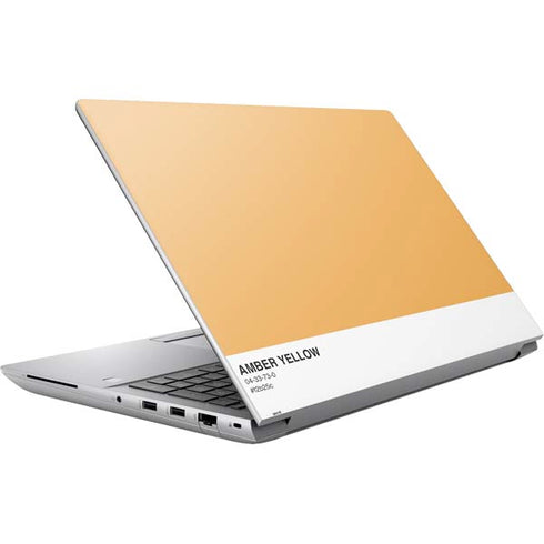 Amber Yellow HP ZBook Fury 16 G10 Skin