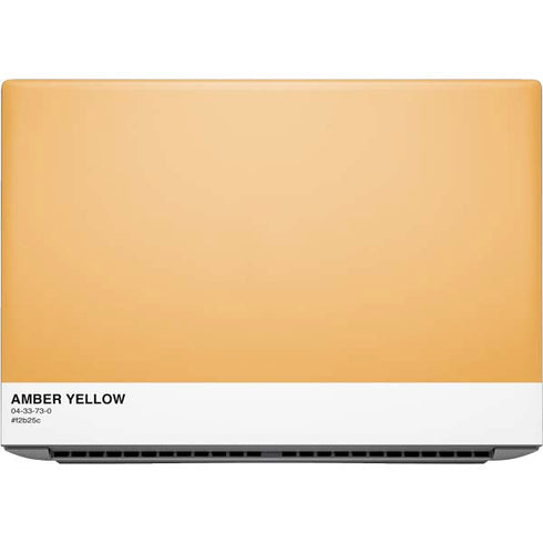 Amber Yellow HP ZBook Fury 16 G10 Skin