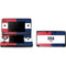 American Flag Color Block 3DS (2011) Skin
