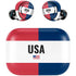 American Flag Color Block Amazon Echo Buds Skin