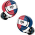American Flag Color Block Amazon Echo Buds Skin