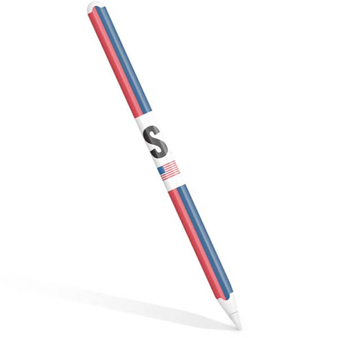 American Flag Color Block Apple Pencil (2nd Gen 2019) Skin