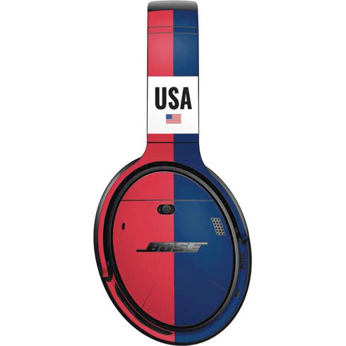 American Flag Color Block Bose QuietComfort 35 Headphones Skin