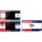 American Flag Color Block DS Lite Skin