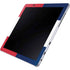 American Flag Color Block Galaxy Book 12in Skin