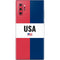 American Flag Color Block Galaxy Note 10 Plus Skin