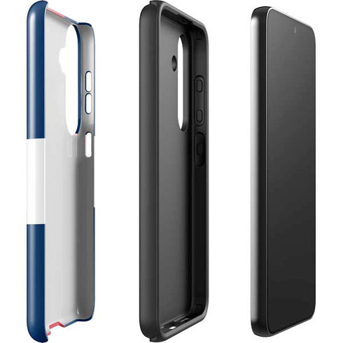 American Flag Color Block Galaxy S25 Impact Case