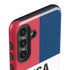 American Flag Color Block Galaxy S25 Plus Impact Case