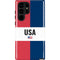 American Flag Color Block Galaxy Cases
