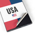 American Flag Color Block Galaxy S24 Ultra Skin