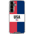 American Flag Color Block Galaxy S26 Clear Case