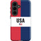 American Flag Color Block Galaxy S26 Impact Case