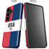 American Flag Color Block Galaxy S26 Impact Case