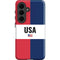 American Flag Color Block Galaxy S26 Plus Impact Case